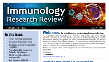 Immunology Research Review Issue 11