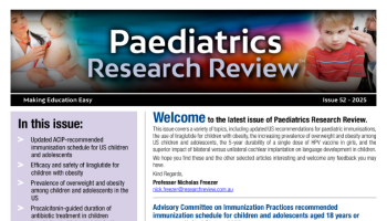 Paediatrics Research Review Issue 52